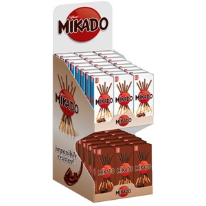 Mikado Milk & Dark 48x39gr. 4086289