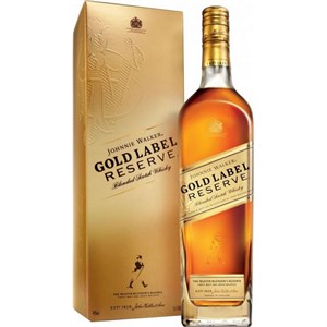 BLENDED SCHOTCH WHISKY JOHNNIE WALKER GOLD RESERVE 0.70 litri