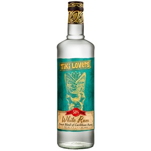 TIKI LOVERS RUM WHITE  0.70 litri