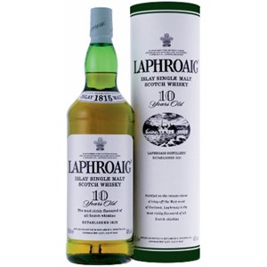 ISLAY SINGLE MALT SCOTCH WHISKY LAPHROAIG 10yo 0.70 litri