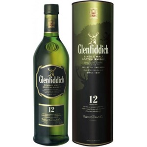 HIGHLAND SINGLE MALT SCOTCH WHISKY  GLENFIDDICH 12yo 0.70 litri