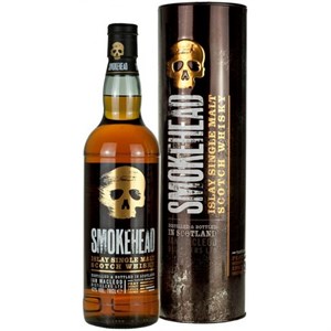 SMOKEHEAD SINGLE MALT 43% 70CL.