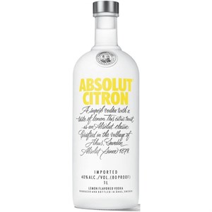 ABSOLUT CITRON 40% 1LT.