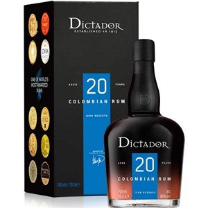 RUM DICTADOR 20yo 0.70 litri