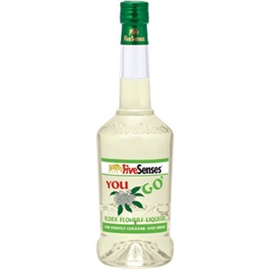 ELDER FLOWER LIQUEUR FIVE SENSES  0.70 litri