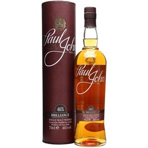 SINGLE MALT WHISKY PAUL JOHN BRILLIANCE 0.70 litri