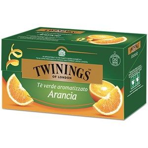 Twinings Green Arancia 25pz.