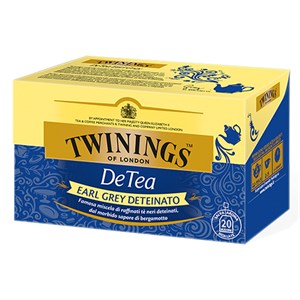 Twinings Deteinato Earl Grey 20pz.