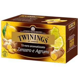 TWININGS AROMA.ZENZERO AGRUMI 25PZ.