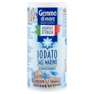 Spargisale Gemma Mare Fino Iod 125gr