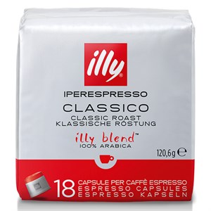 Illy Cubo 18cps Home Classico Rosso 7990