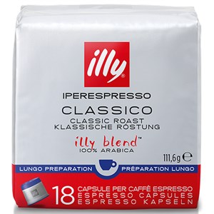 Illy Cubo 18cps Home Lungo  Blu 7993