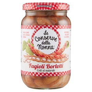 Cons.nonna Fagioli Borlotti 350gr.