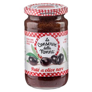 Cons.nonna Pate' Olive Nere 190gr.