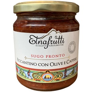 Etnafrutti Sugo 280gr. Olive E Cappe