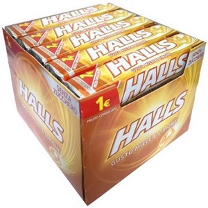 Halls 20pz. S.z. Miele Limone