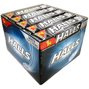 Halls 20pz. S.z. Extra Forte