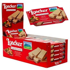 Loacker 25x45gr. Napolitaner Rosso