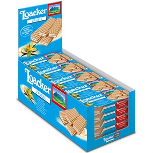 Loacker 25x45gr. Vaniglia Azzurro