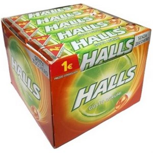 HALLS 20PZ. S.Z. AGRUMI