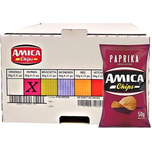 Amica 50gr.x21pz. Paprika