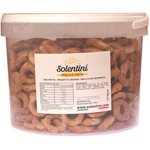 SOLENTINI TARALLI SEC.2,5KG.CIP/UVE