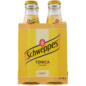 Schweppes Tonica 4x18cl.