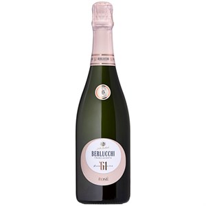 BERLUCCHI 61 FRANCIACORTA BRUT ROSE' 0.75 litri