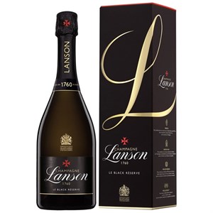 Lanson Black Label Brut 75cl. Astuccio