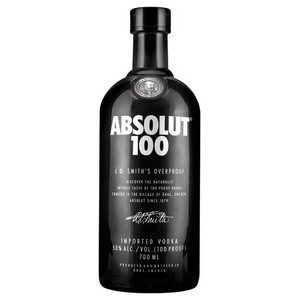ABSOLUT VODKA 100  1.00 litri